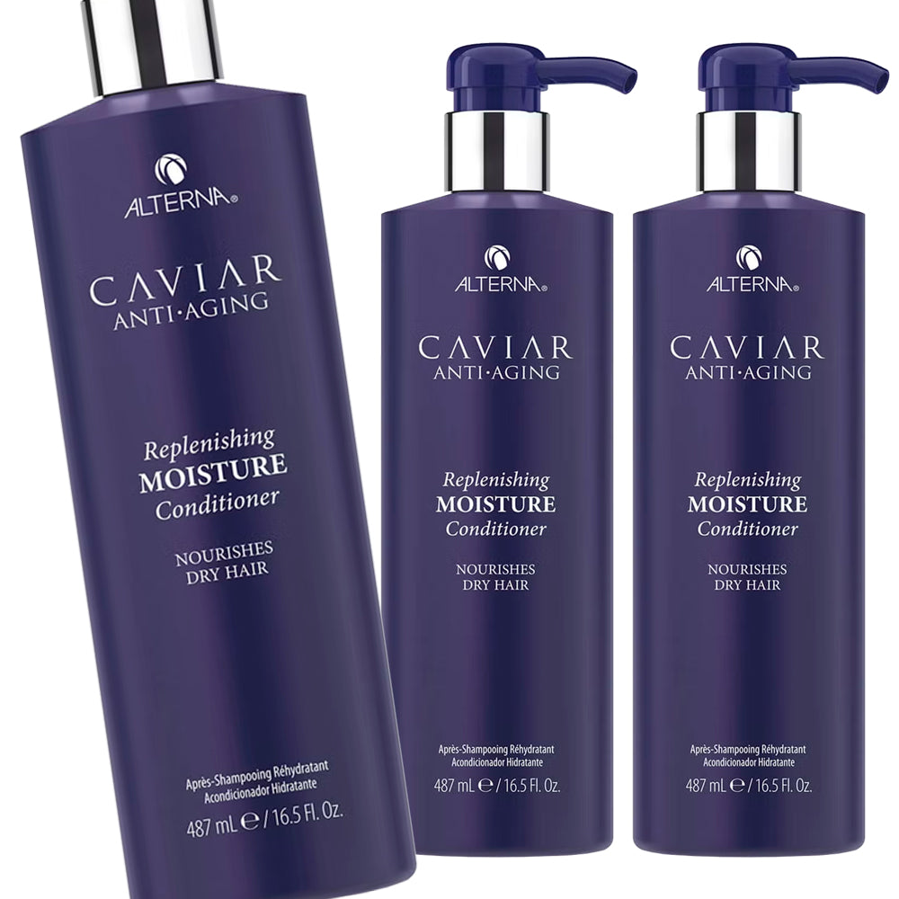 Alterna Caviar Anti-Aging Replenishing Moisture Conditioner 16.5 oz - Pack of 3