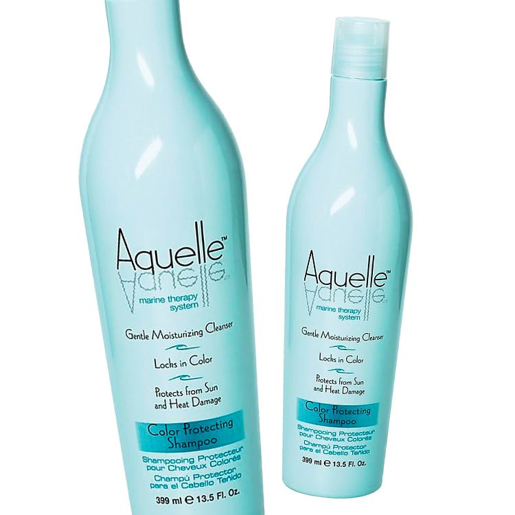 Aquelle Marine Therapy System Color Protecting Shampoo 13.5 Oz - Pack of 2 - Usa Pro Hair