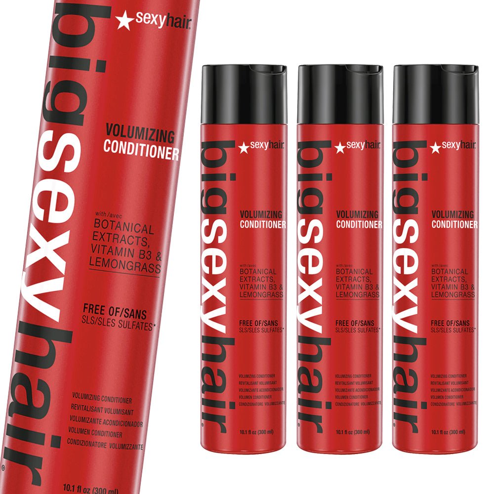 Big Sexy Hair Volumizing Conditioner 10.1 fl. oz (Pack of 4) - Usa Pro Hair