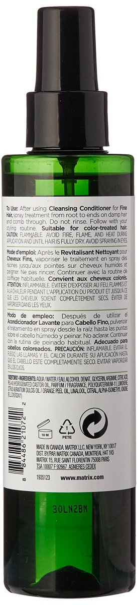 Biolage Anti - Static Spray, For Fine Hair By Matrix - 6.8 Oz Hair Spray - Usa Pro Hair