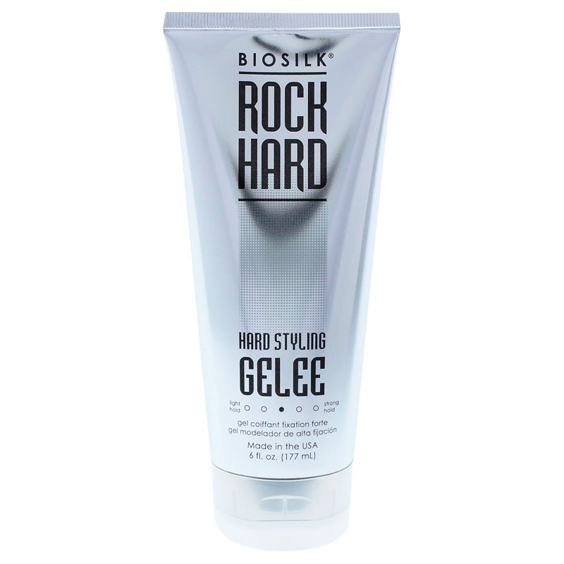 Biosilk Rock Hard Gel Unisex 6oz - Usa Pro Hair