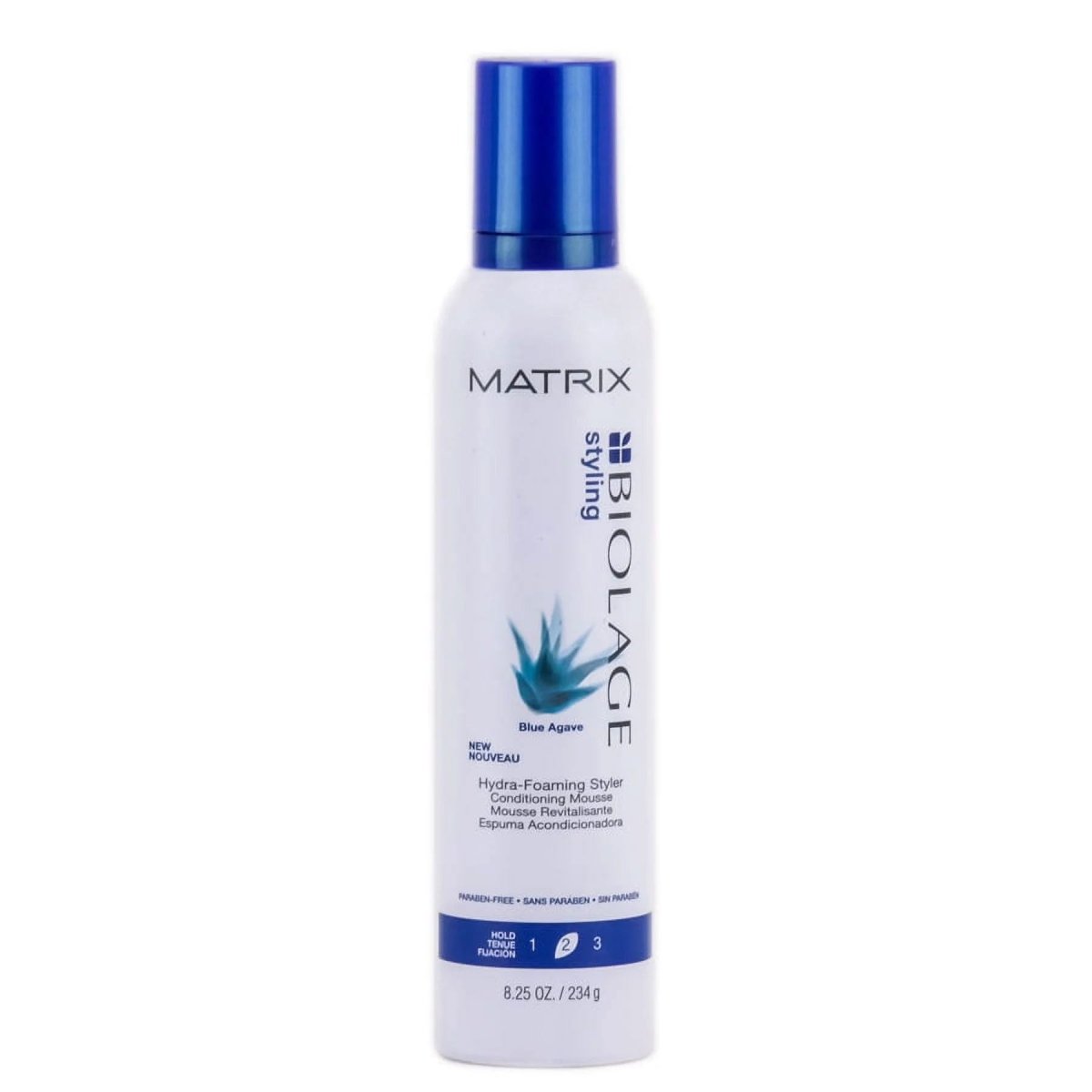 Matrix Biolage Blue Agave Hydra - Foaming Styler Mousse, 8.25 oz - Usa Pro Hair