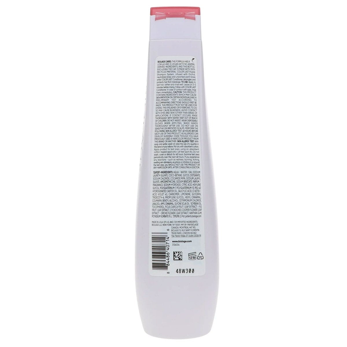 Matrix Biolage ColorLast Purple Shampoo 13.5 oz - Usa Pro Hair