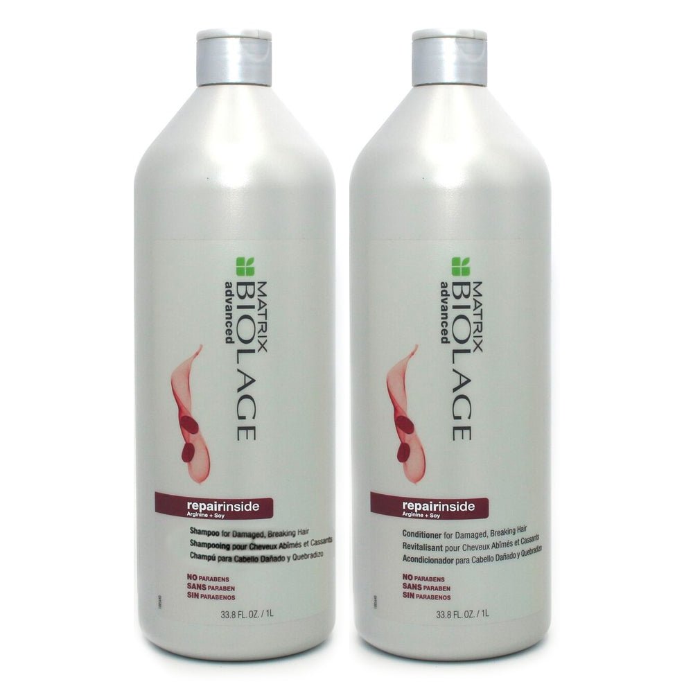 Matrix Biolage RepairInside Shampoo & Conditioner 33.8 oz - Usa Pro Hair