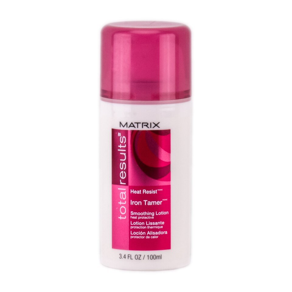 Matrix Total Results Heat Resist Iron Tamer Smoothing Lotion - Size : 3.4 oz - Usa Pro Hair