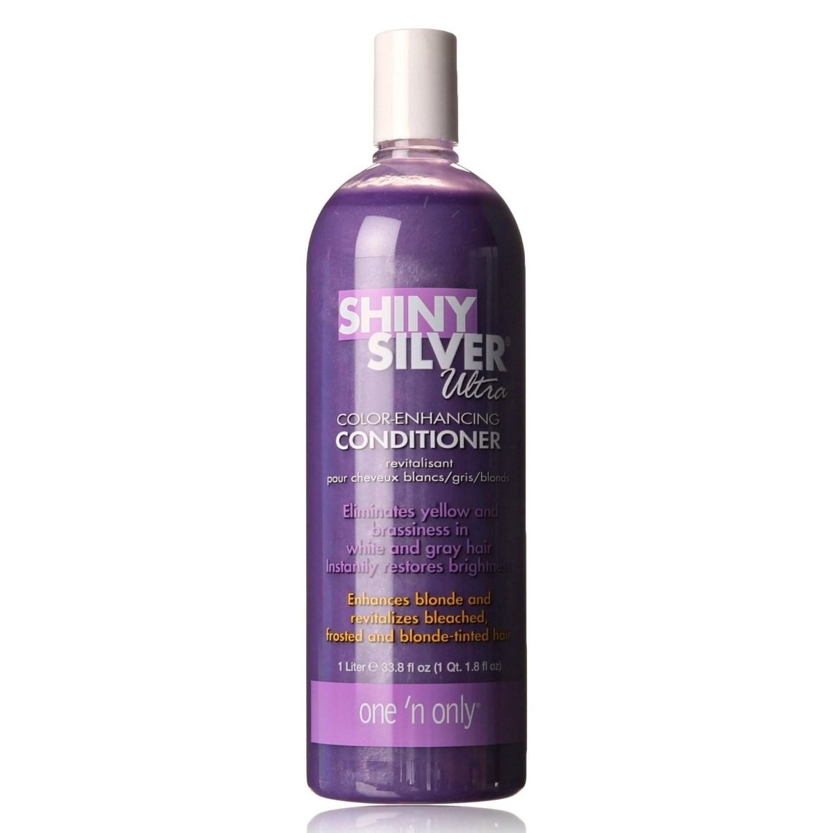 One 'n Only Shiny Silver Ultra Color - Enhancing Conditioner 33.8 fl. oz. - Usa Pro Hair