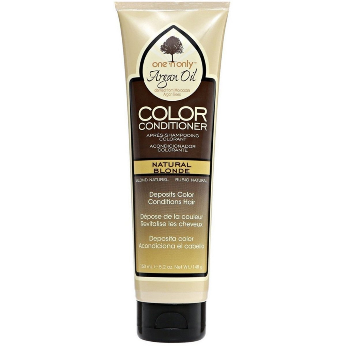 One'N Only Argan Oil Condition Color Natural Blonde 5.2 oz - Usa Pro Hair