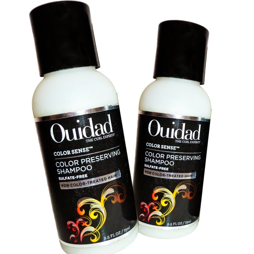 Ouidad Color Sense Color Preserving Shampoo 2.5 Fl. Oz. - Pack of 2 - Usa Pro Hair