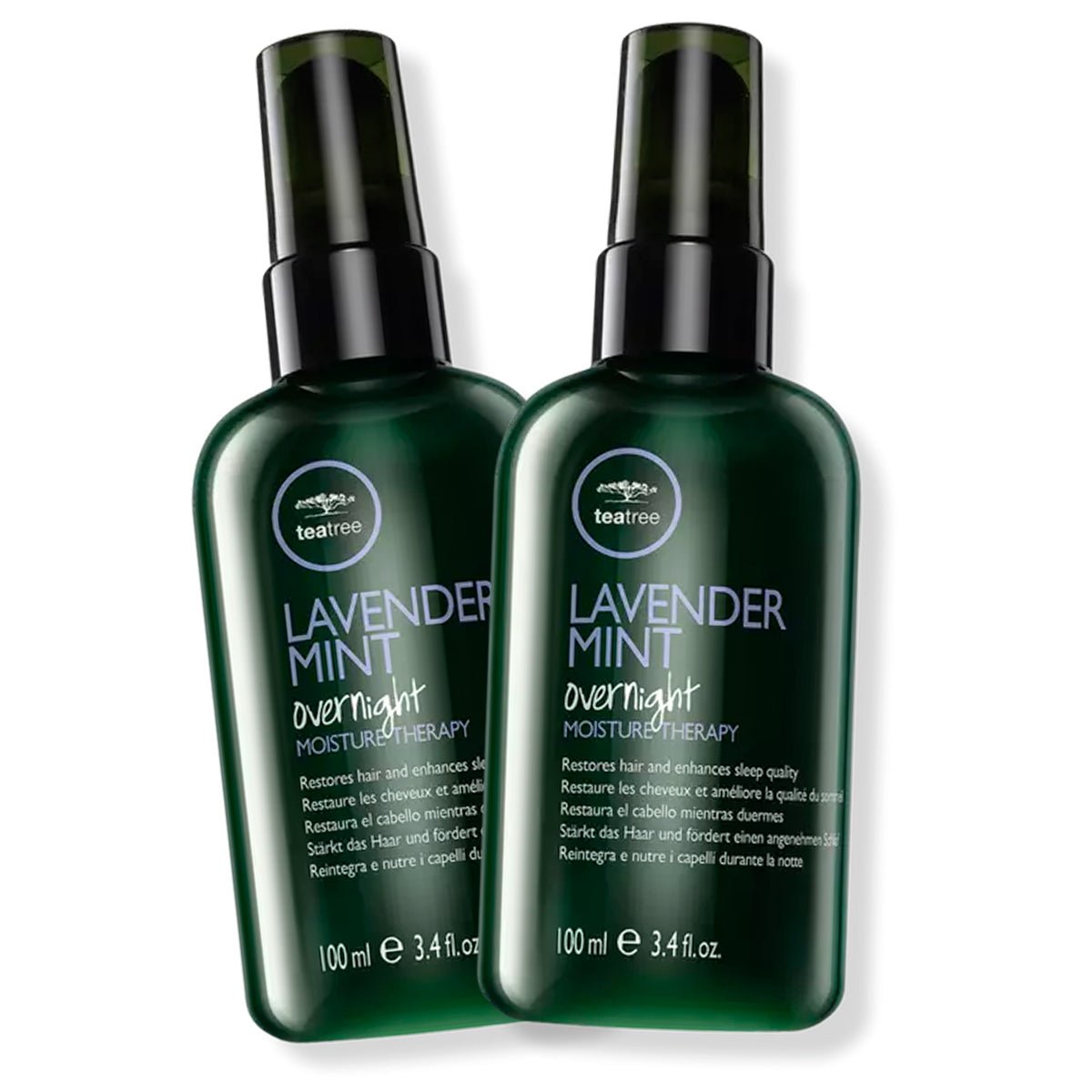 Paul Mitchell Tea Tree Lavender Mint Overnight Moisture Therapy 100ml/3.4oz Pack of 2 - Usa Pro Hair