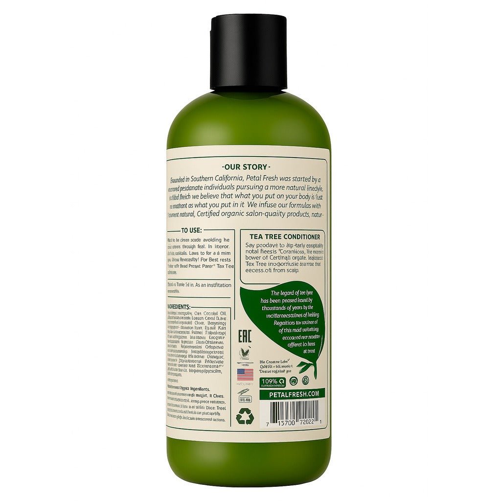 Petal Fresh Pure Tea Tree Scalp Treatment Conditioner 12 fl oz - Usa Pro Hair