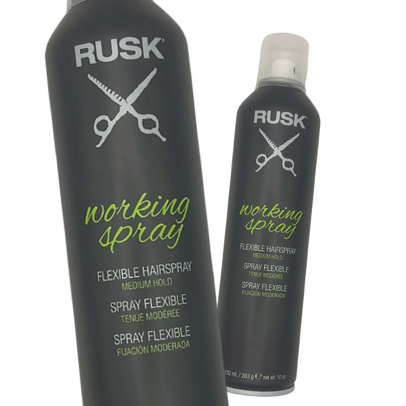 Rusk Working Spray 10 oz - Pack of 2 - Usa Pro Hair
