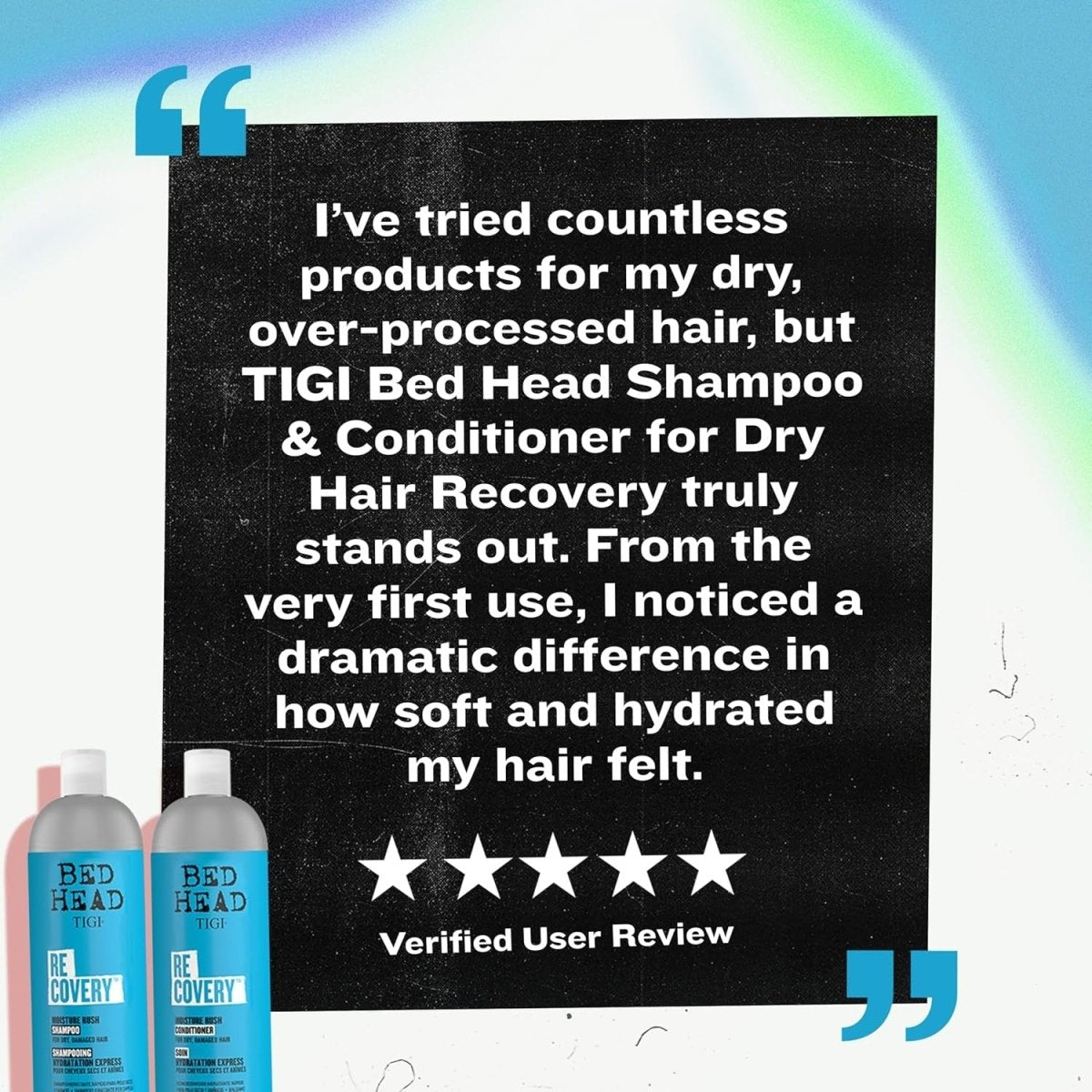 TIGI Bed Head Recovery Conditioner 25.36 oz *with pump - Pack of 2 - Usa Pro Hair