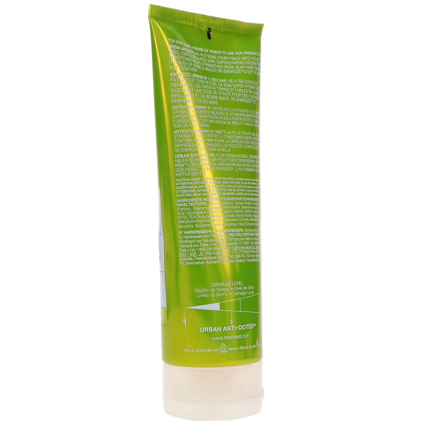 Tigi Bed Head Re-Energize Strengthening, Shine-Enhancing Conditioner 6.76 Oz