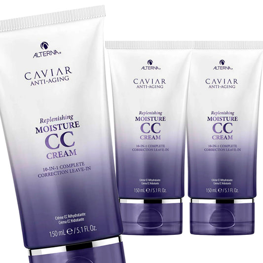 Alterna Caviar Anti-Aging Replenishing Moisture CC Cream 5.1 oz - Pack of 3