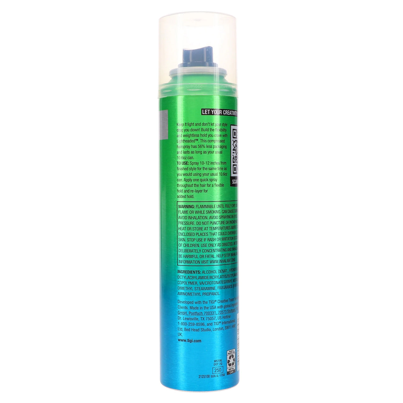 TIGI Bed Head Lightheaded Light Hold Hairspray 5.5oz