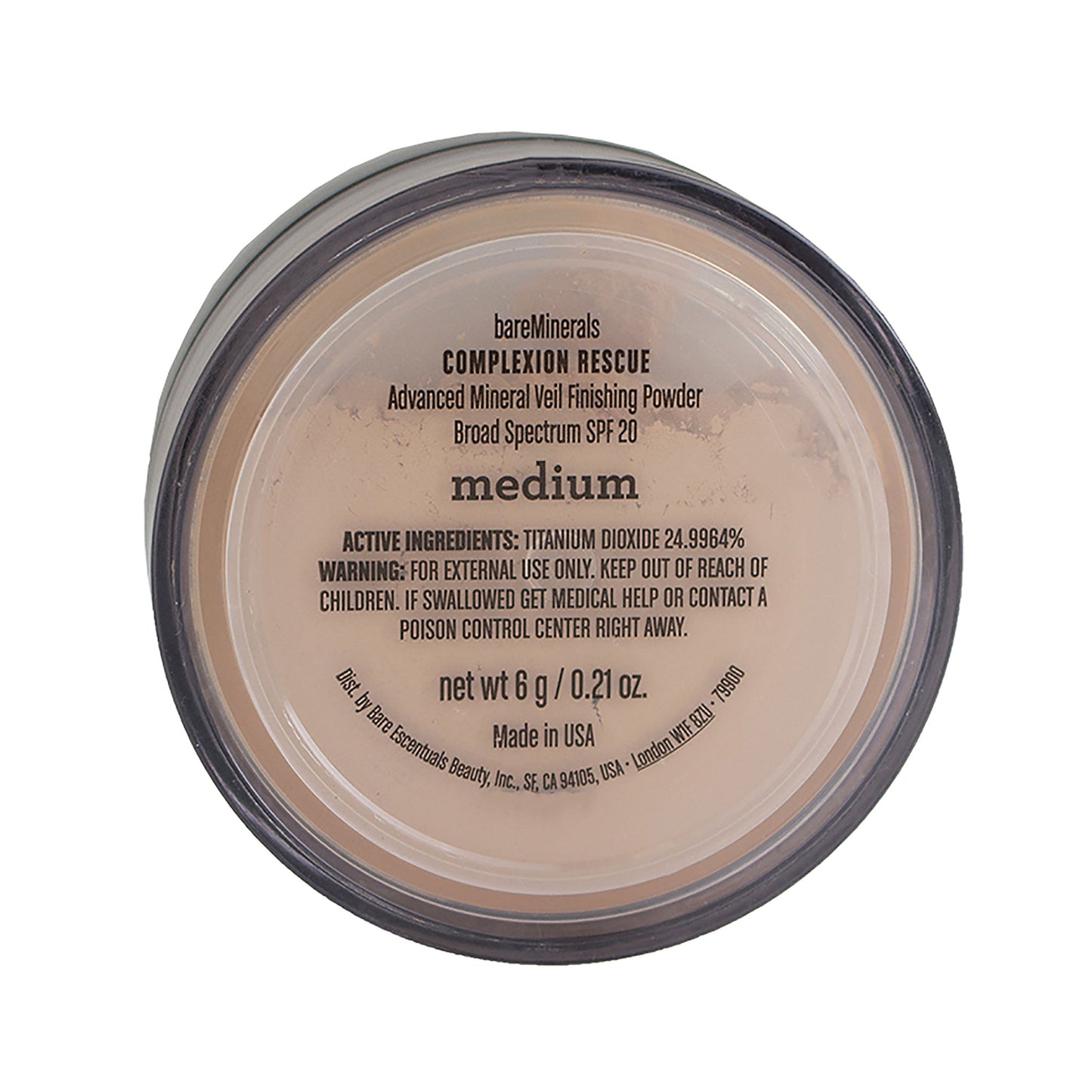 bareMinerals Mineral Veil Complexion Rescue Medium 6g