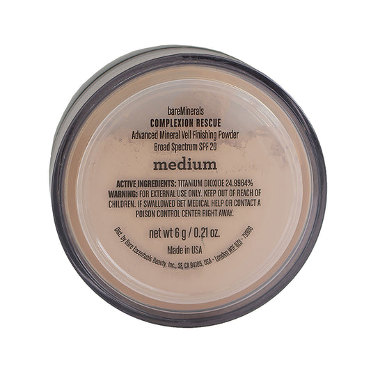 bareMinerals Mineral Veil Complexion Rescue Medium 6g