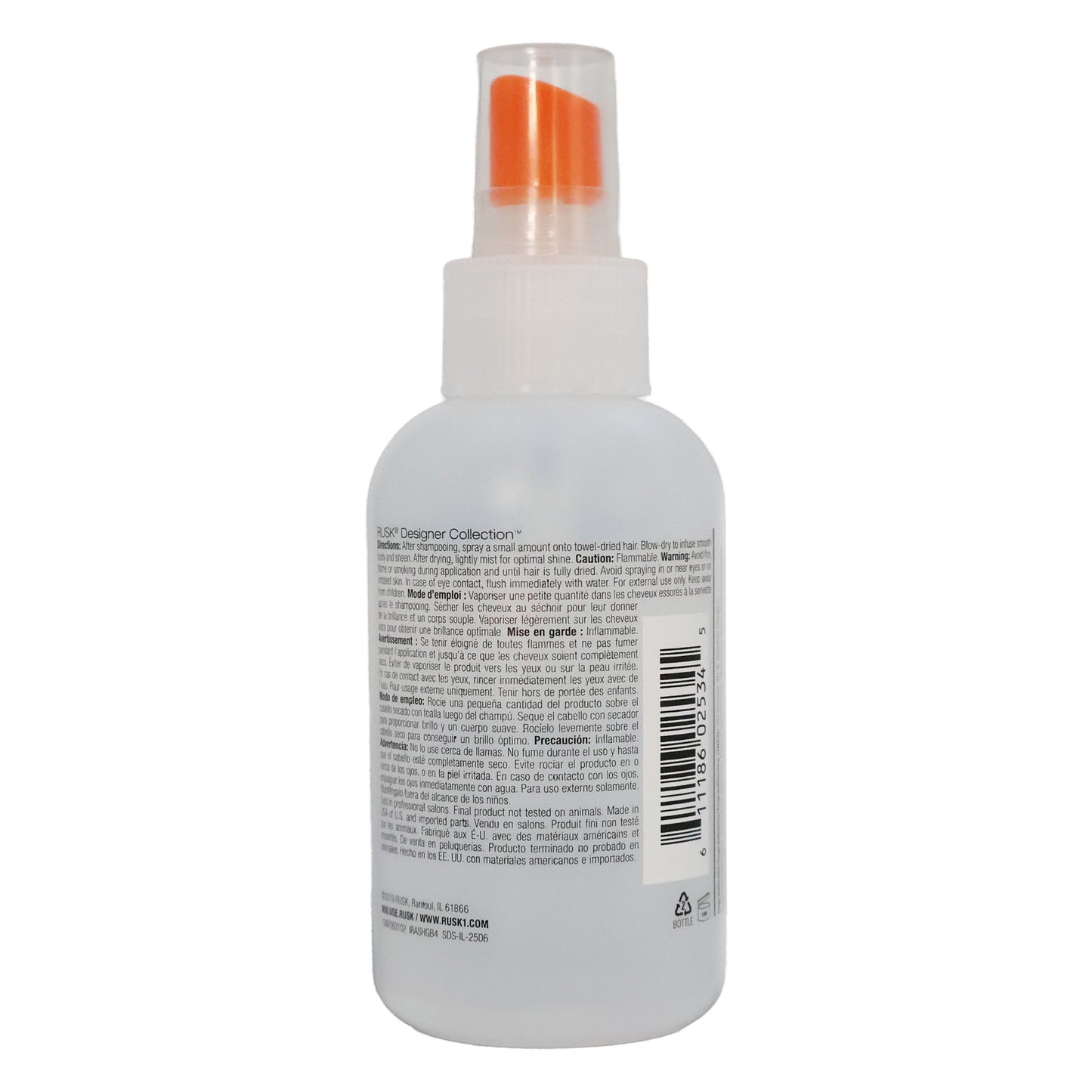 Rusk Shining Sheen And Movement Myst 4.2 oz - Pack of 2