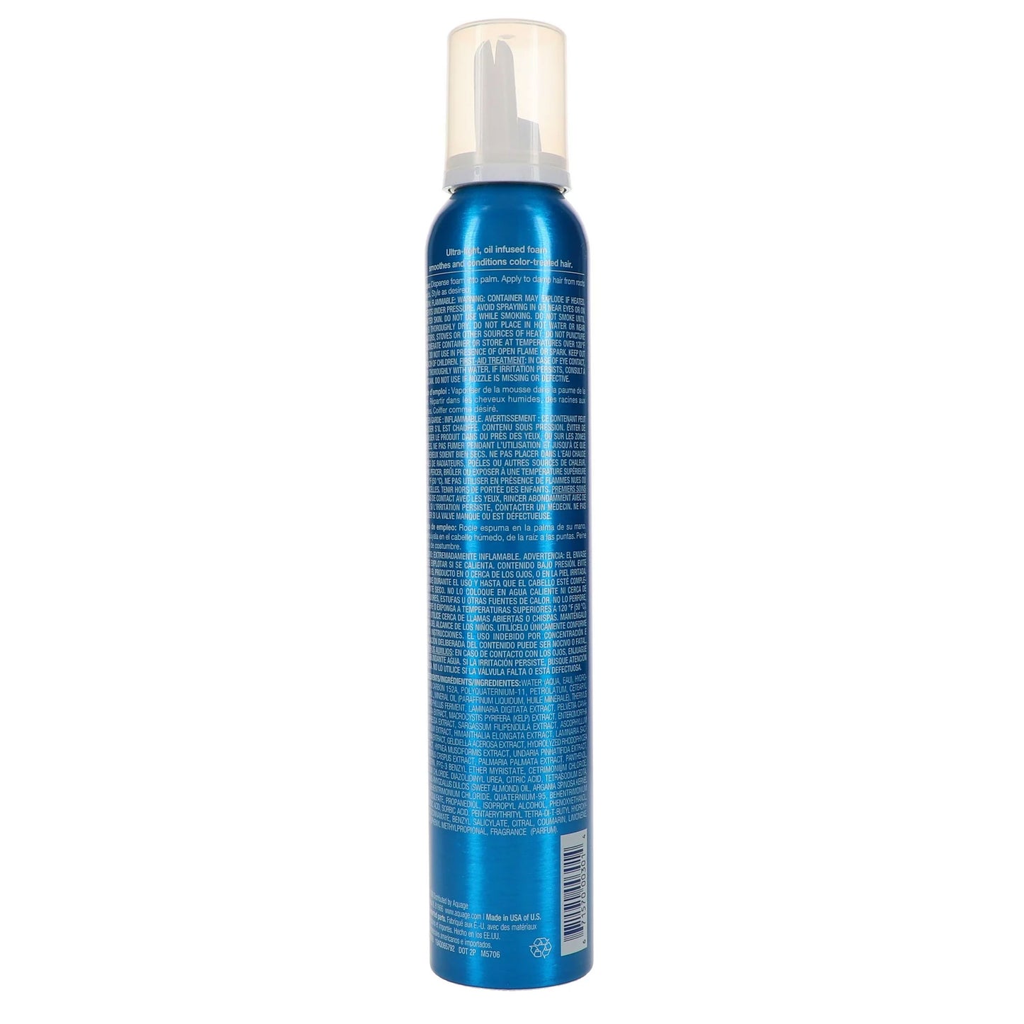 Aquage SeaExtend Silkening Oil Foam, 8 Oz