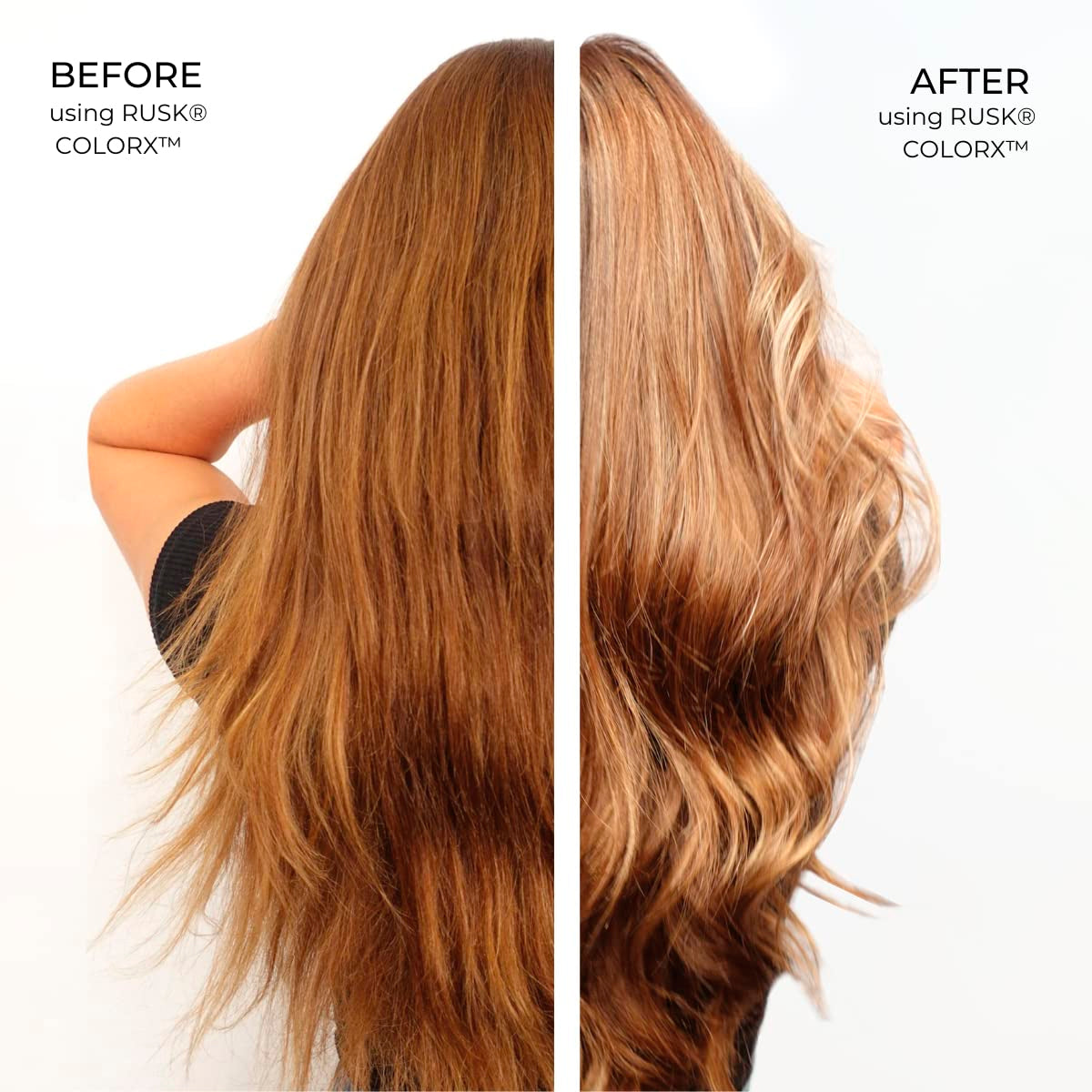 Rusk COLORx Shampoo for Glossier, Healthier Hair 33oz