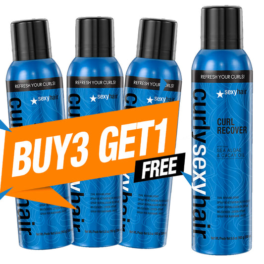 Sexy Hair Curl Recover Curl Reviving Spray 6.8 oz - Buy 3 Get 1 Free