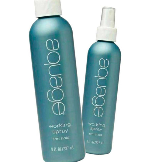 Aquage Working Spray Firm Hold Hairspray 8 oz - Pack of 2