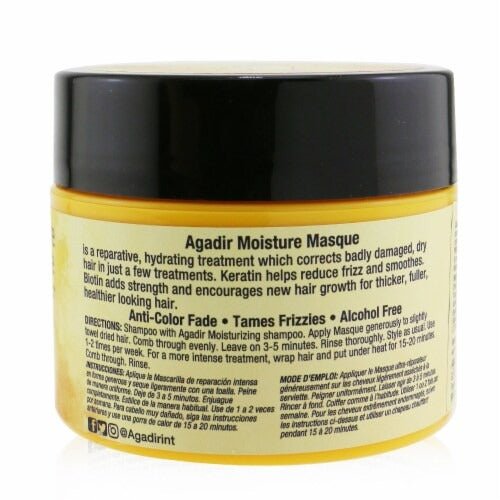 Agadir Argan Oil Moisture Masque, 8 oz - Pack of 2 - Usa Pro Hair