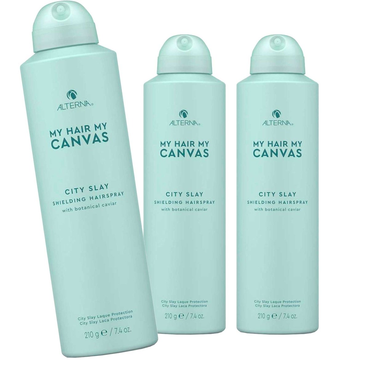 Alterna My Hair My Canvas City Slay Hair Spray 7.4 oz - Pack of 3 - Usa Pro Hair