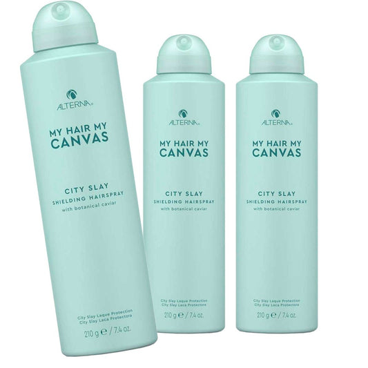 Alterna My Hair My Canvas City Slay Hair Spray 7.4 oz - Pack of 3 - Usa Pro Hair