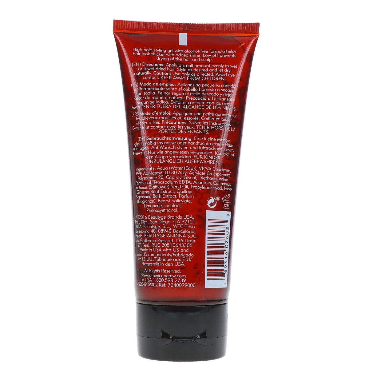 American Crew Firm Hold Styling Gel 3.3 oz - Usa Pro Hair