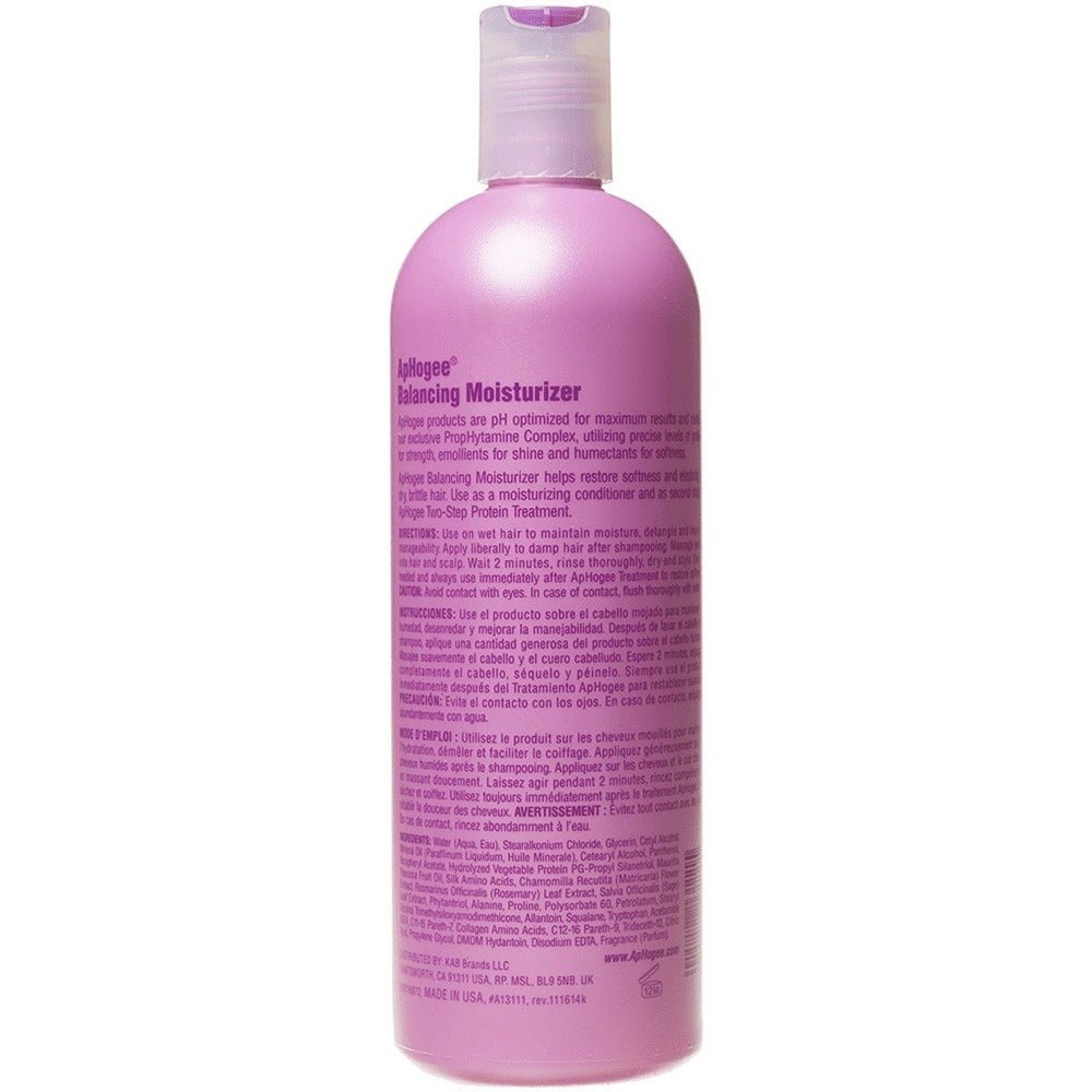 Aphogee Balancing Moisturizer 16 oz - Usa Pro Hair