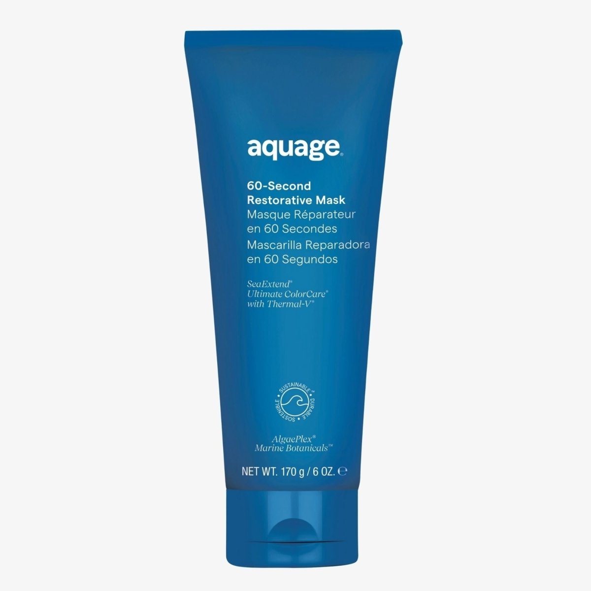 Aquage 60 - Second Restorative Mask 6 oz - Pack of 3 - Usa Pro Hair