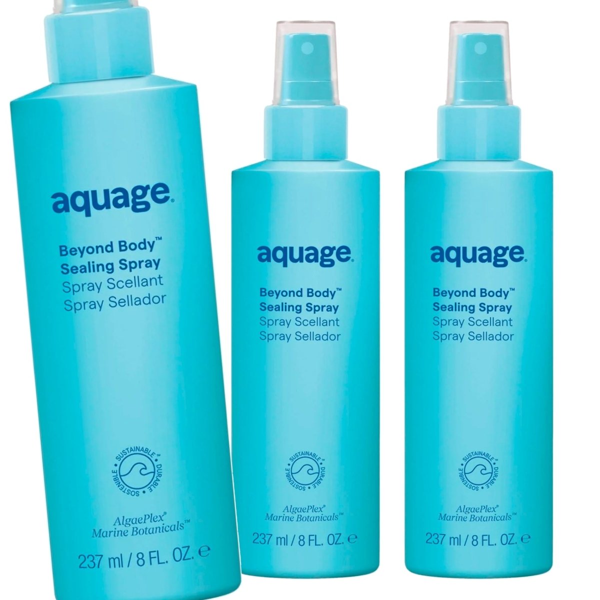 Aquage Beyond Body Sealing Spray 8oz - Pack of 3 - Usa Pro Hair