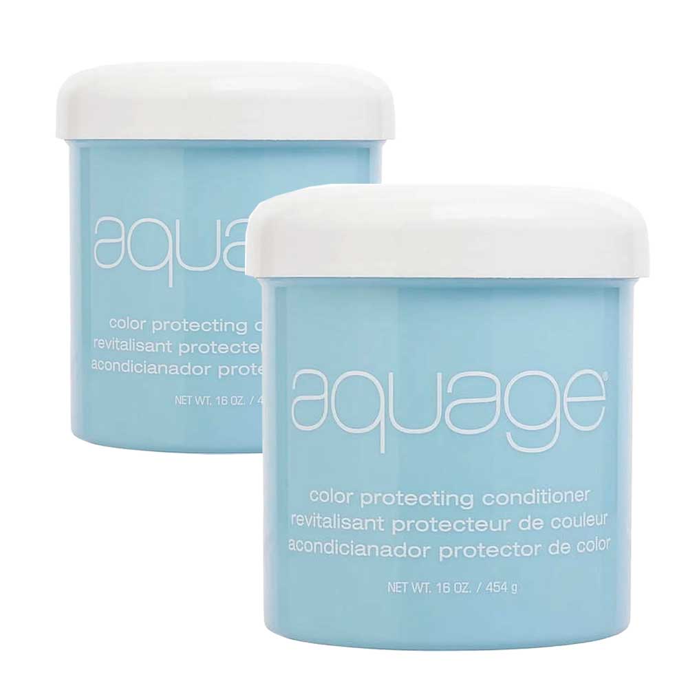 Aquage Color Protecting Conditioner 16 oz - Pack of 2 - Usa Pro Hair