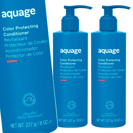 Aquage Color Protecting Conditioner 8 oz - Pack of 3 - Usa Pro Hair