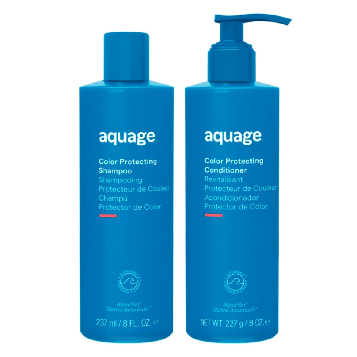 Aquage Color Protecting Shampoo & Conditioner 8 oz - DUO - Usa Pro Hair