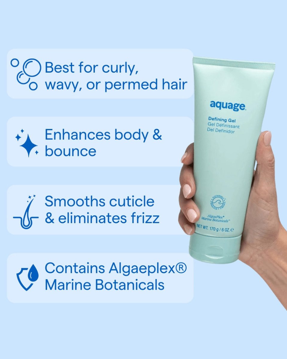 Aquage Defining Gel For Curly Wavy 6 Oz - Usa Pro Hair