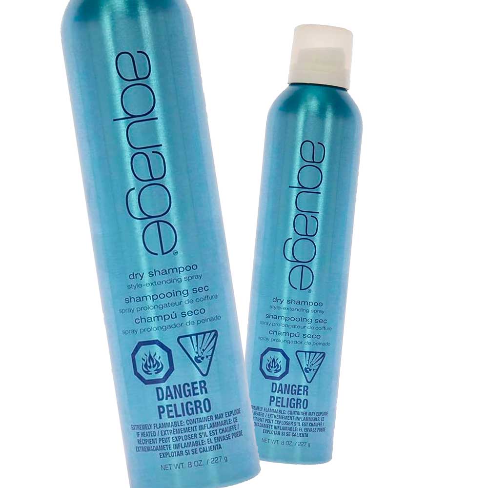 Aquage Dry Shampoo Style Extending Spray 8 oz - Pack of 2 - Usa Pro Hair