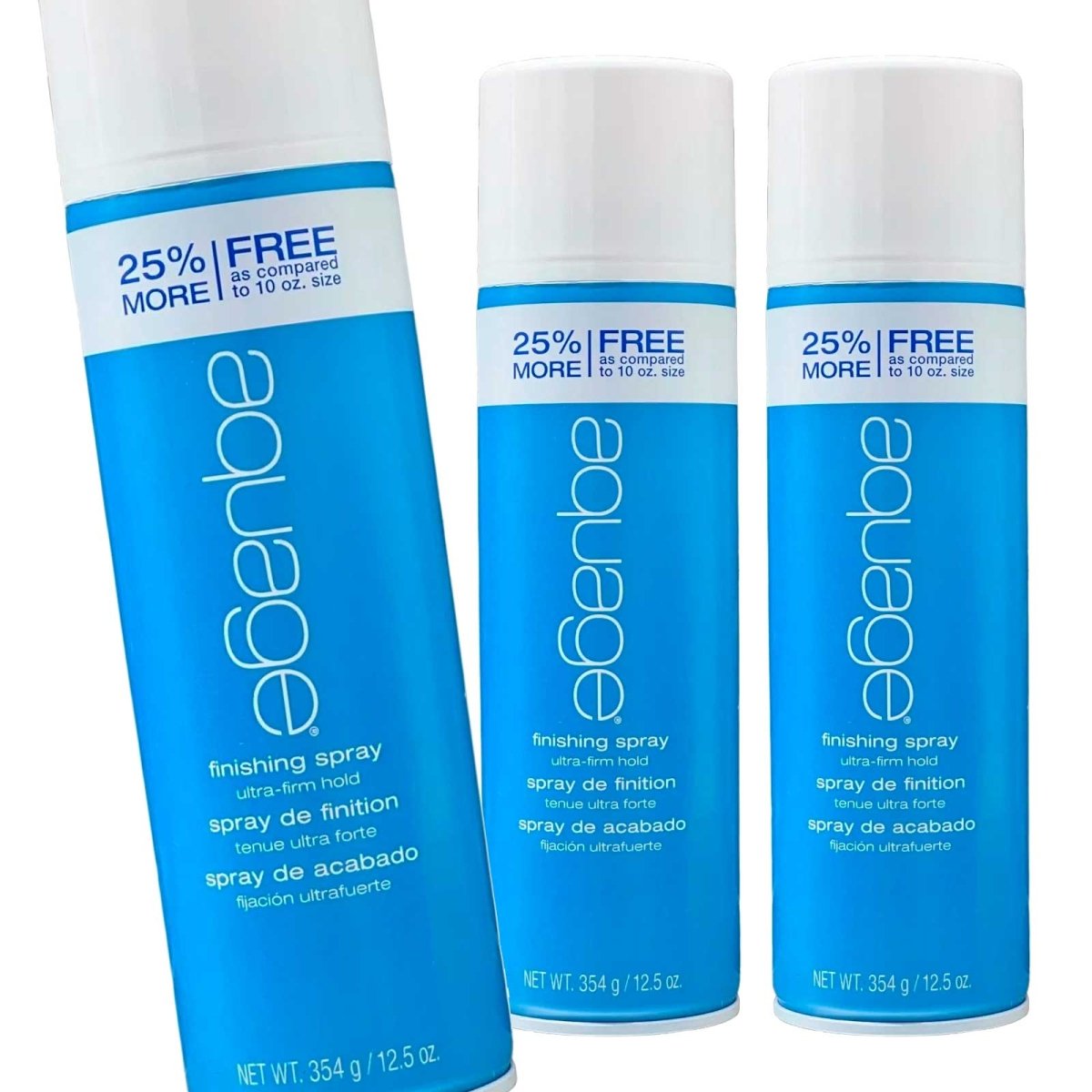 Aquage Finishing Spray 12.5 oz - Pack of 3 - Usa Pro Hair