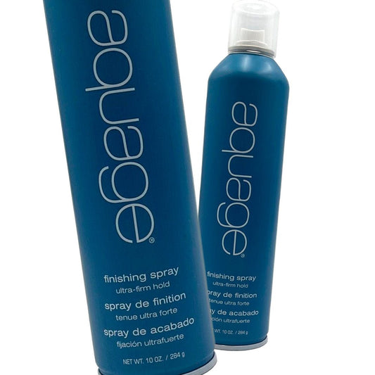 Aquage Finishing Spray Ultra Firm Hold 10 oz Duo 2 Pack - Usa Pro Hair