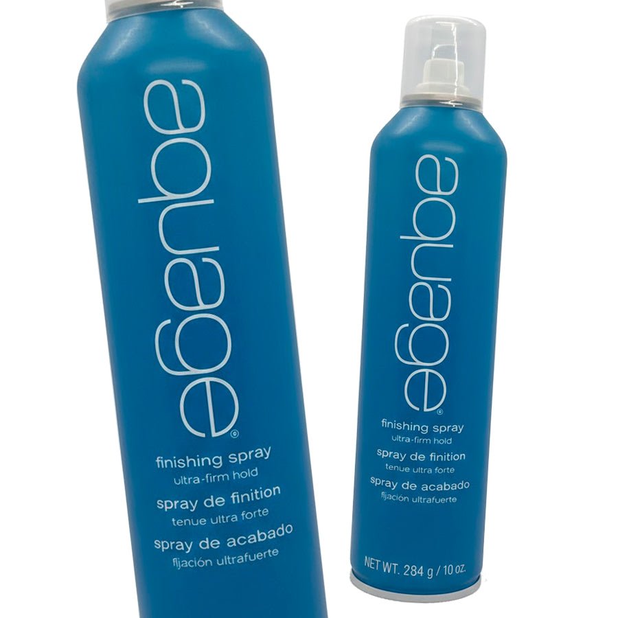 Aquage Finishing Spray Ultra Firm Hold 10 oz - Pack of 2 - Usa Pro Hair
