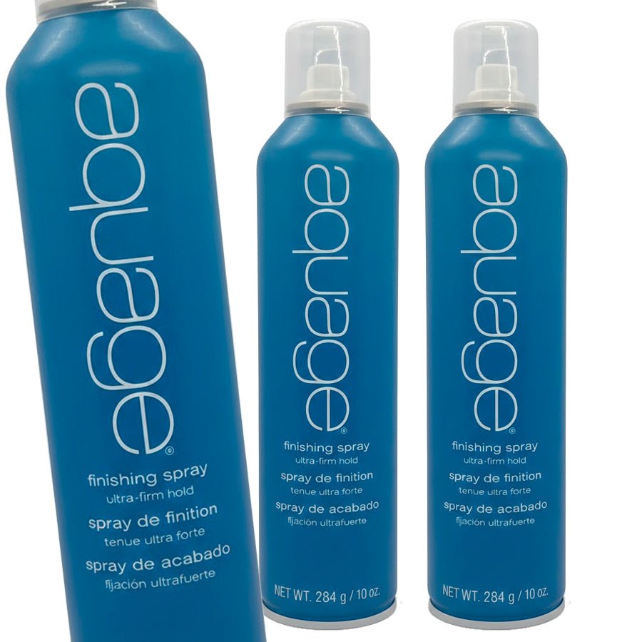 Aquage Finishing Spray Ultra Firm Hold 10 oz Pack of 3 - Usa Pro Hair