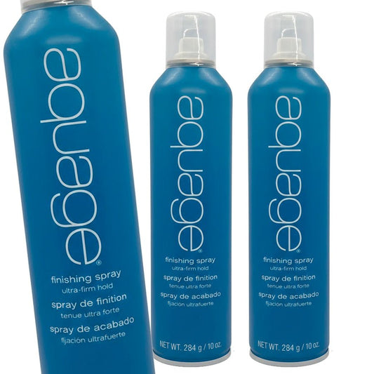 Aquage Finishing Spray Ultra Firm Hold 10 oz Pack of 3 - Usa Pro Hair