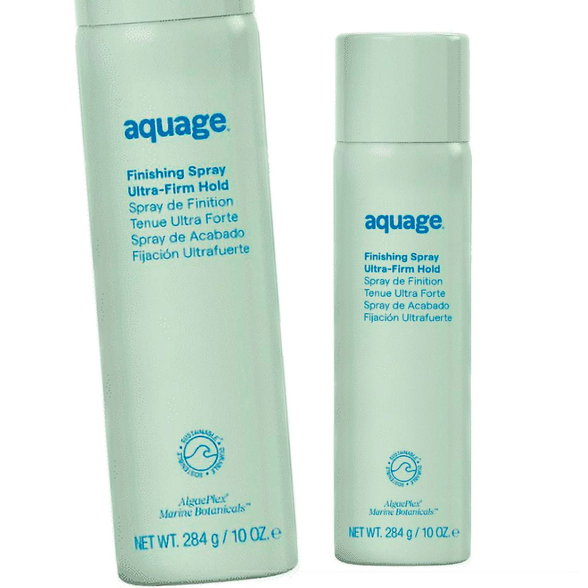 Aquage Finishing Spray Ultra - Firm Hold 10oz LVOC - Pack of 2 - Usa Pro Hair