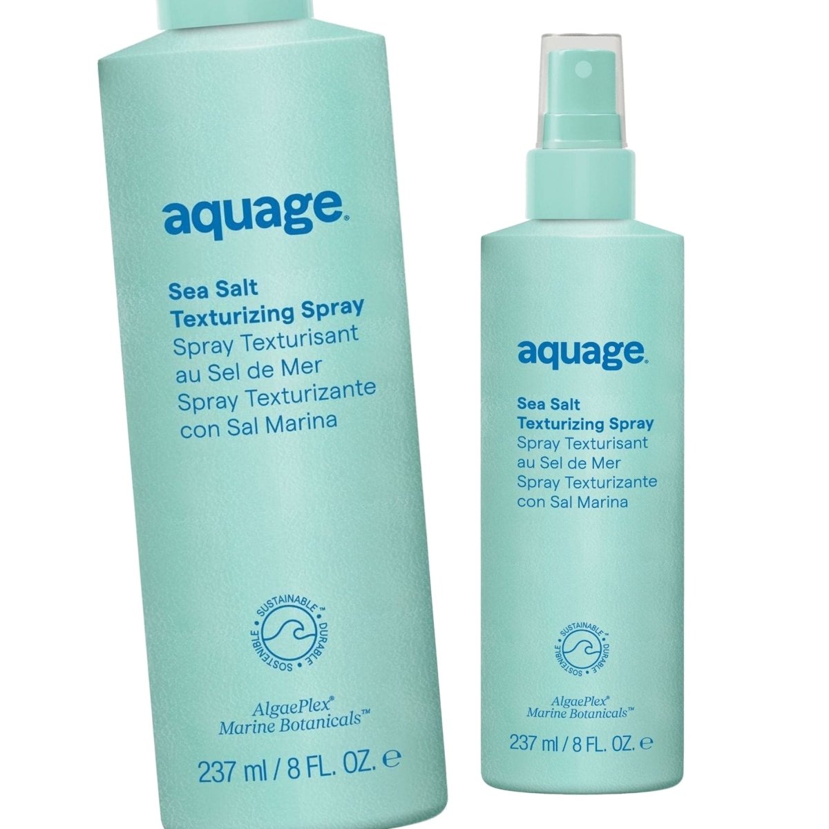 Aquage Sea Salt Texturizing Spray Hair Spray 8 oz - Pack of 2 - Usa Pro Hair