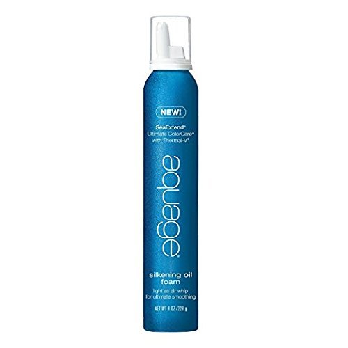 AQUAGE SeaExtend Silkening Oil Foam, 8 oz. - Usa Pro Hair