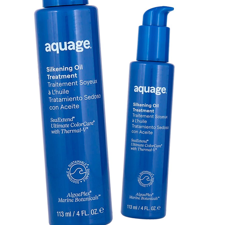 Aquage SeaExtend Silkening Oil Treatment, 4 oz - Pack of 2 - Usa Pro Hair