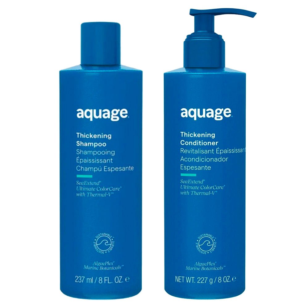 Aquage SeaExtend Thickening Shampoo & Conditioner DUO 8 oz - Usa Pro Hair