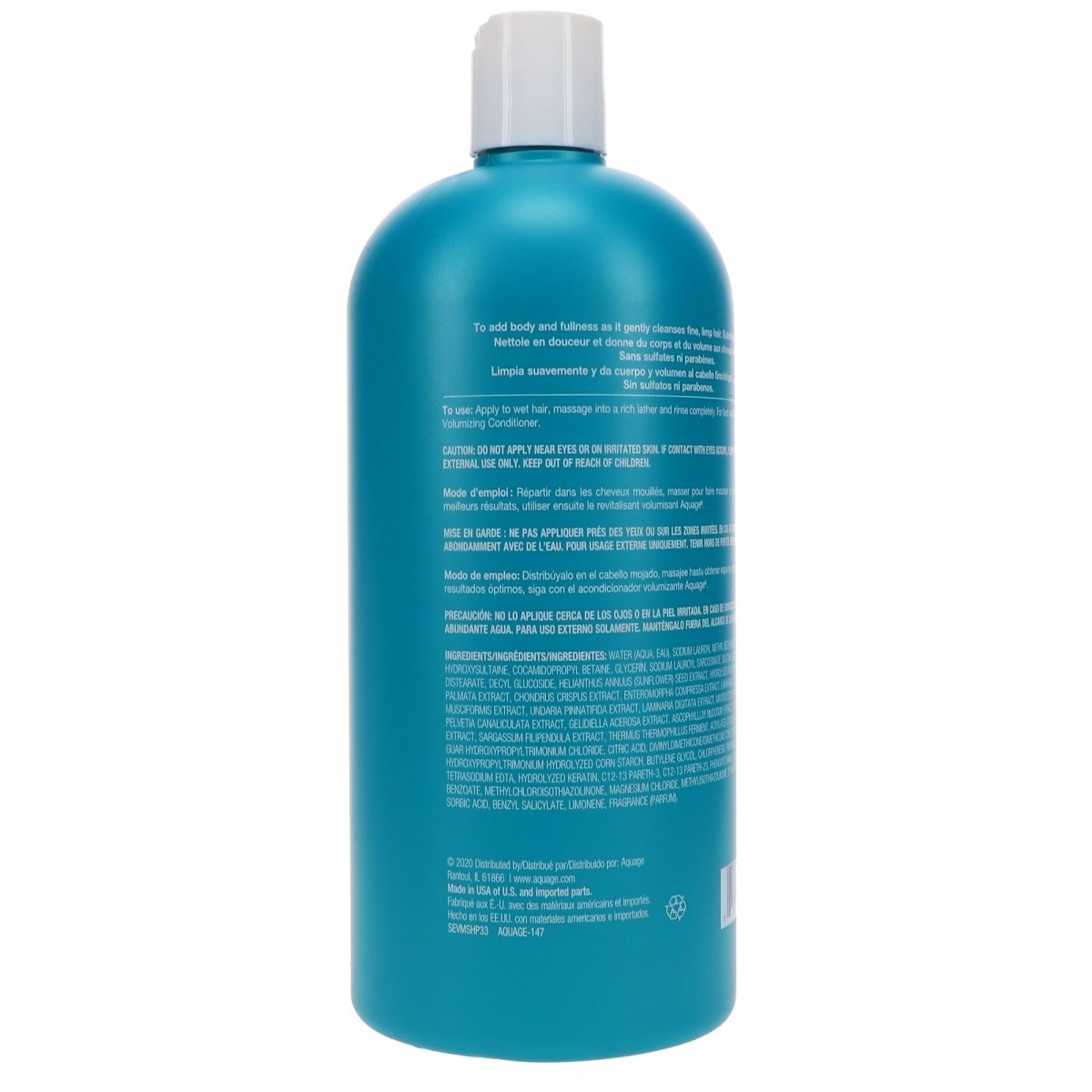 Aquage SeaExtend Volumizing Shampoo 33.8 oz - Usa Pro Hair