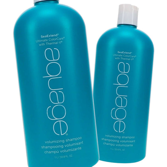 Aquage SeaExtend Volumizing Shampoo 33.8 oz - Pack of 2 - Usa Pro Hair